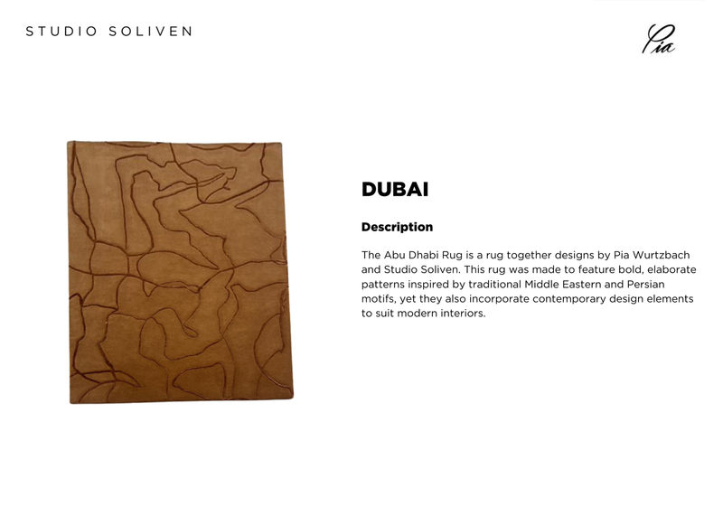 Dubai in Copper Desert