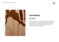 Sao Paolo in Rose Ember