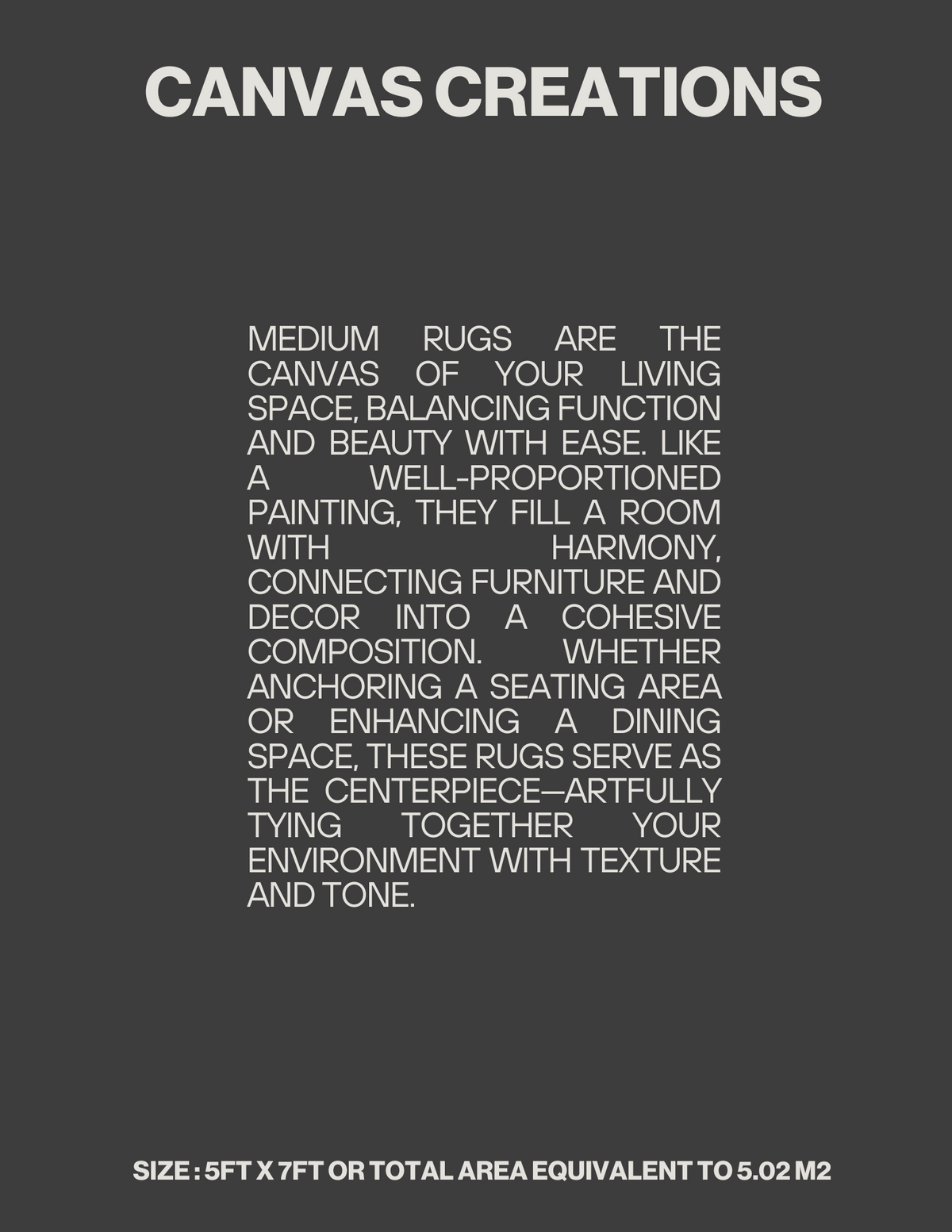 La alfombra a medida